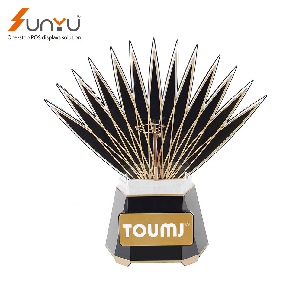ODM Red Wine Acrylic Stand Display Custom Acrylic Wine Display Stand With LED light For Bar manufacture