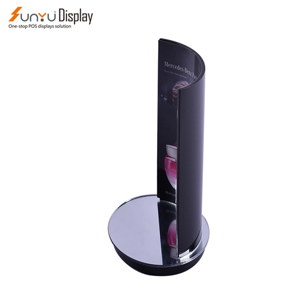 Customize your display options with our adjustable tabletop display racks