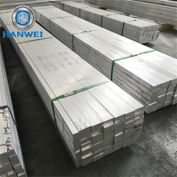 Moc pasków płaskich z aluminium
