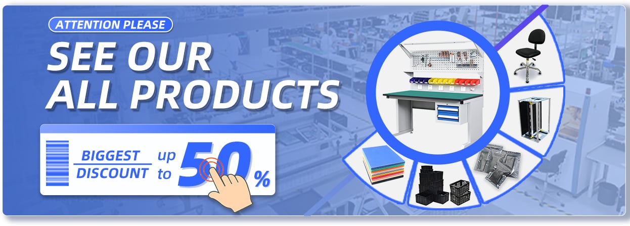 Leenol- Functional Electronics Factory ESD Workbench Table Worktable For Garage And Workshop factory