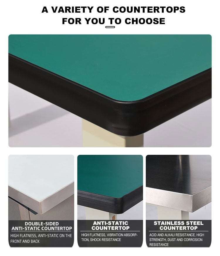Leenol- Functional Electronics Factory ESD Workbench Table Worktable For Garage And Workshop supplier