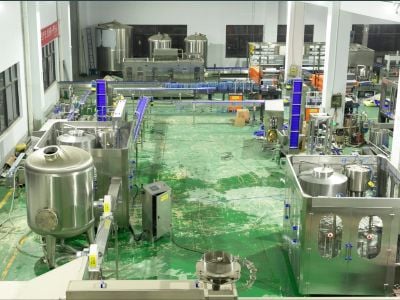Langkah-langkah Ngabersihkeun jeung Ngasanhakeun Mesin Ngisi Botol Kaca
