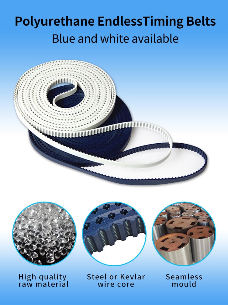 TT5 PU Timing Belts Circular knitting machine belts factory