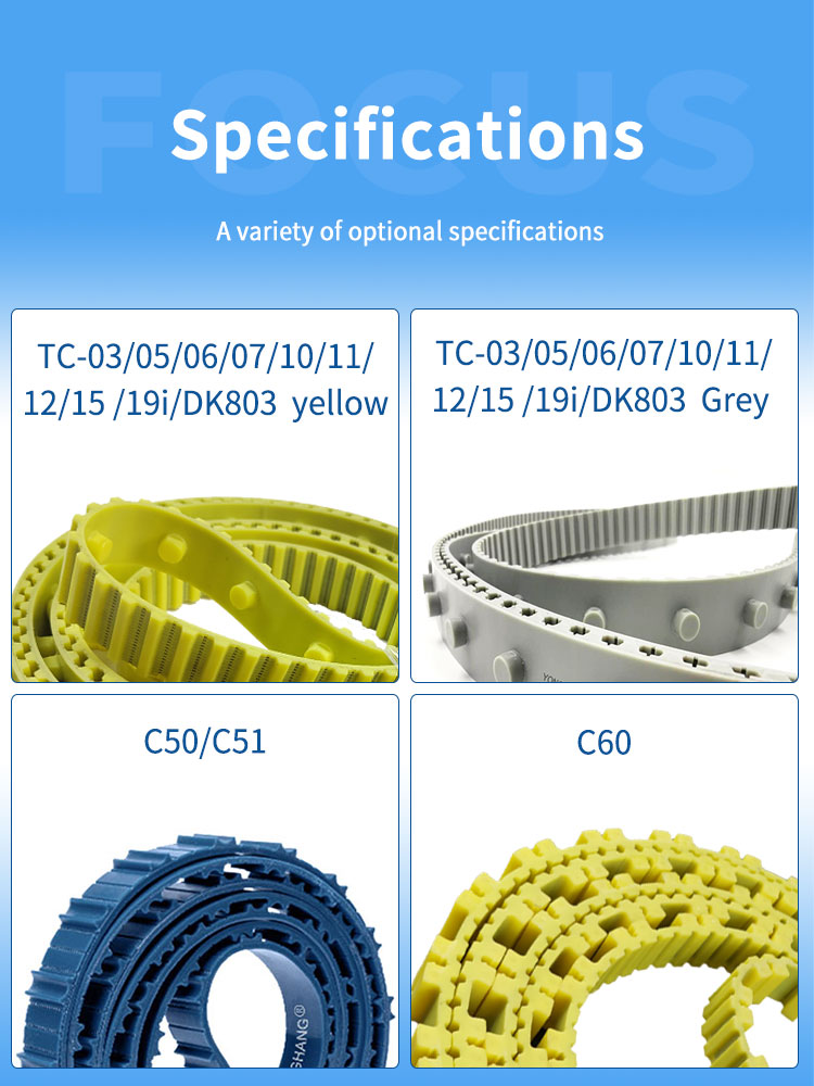 Textile Carding Machine Belts manufacture