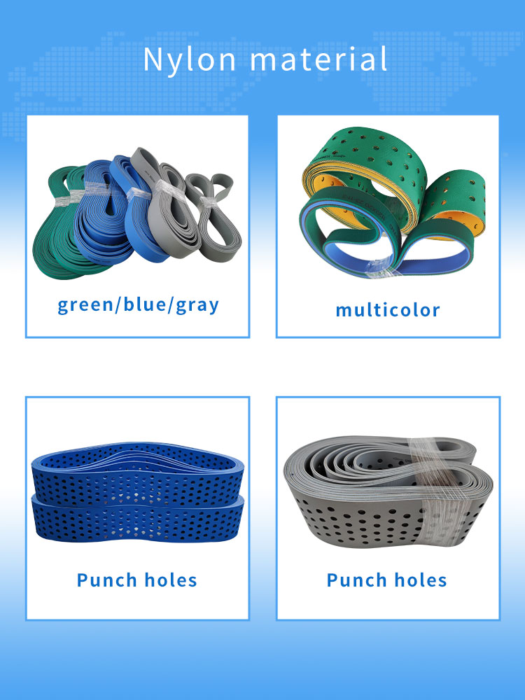 Transmission seamless folder feeder belts coated rubber flat belt manufacture