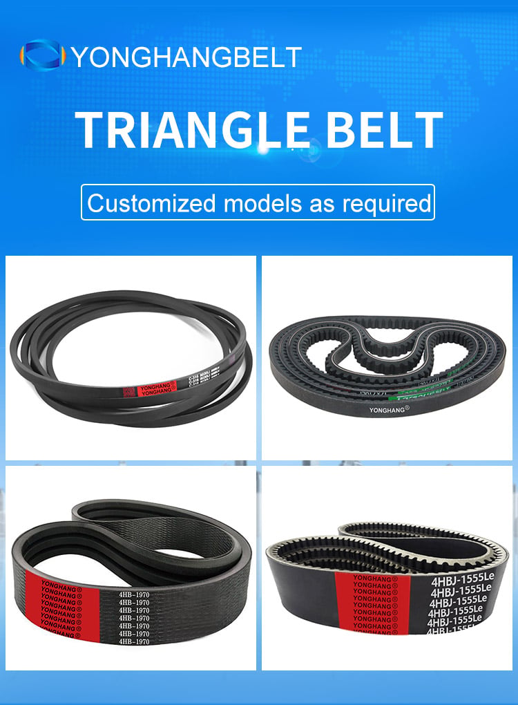 V Belts details