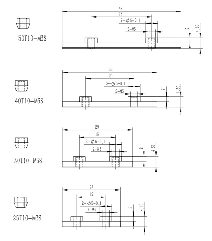 Timing Belts Cam Fastener/False Teeth supplier