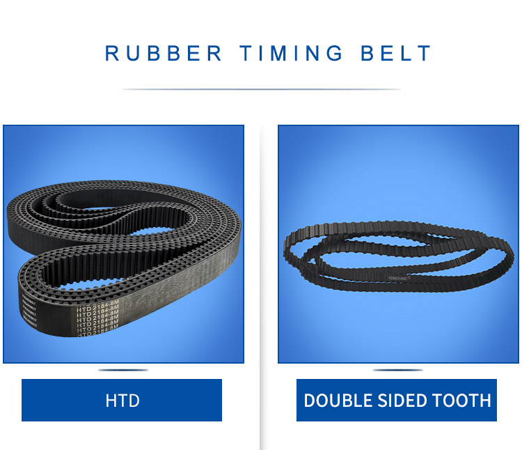Open endless Rubber Timing Belts details