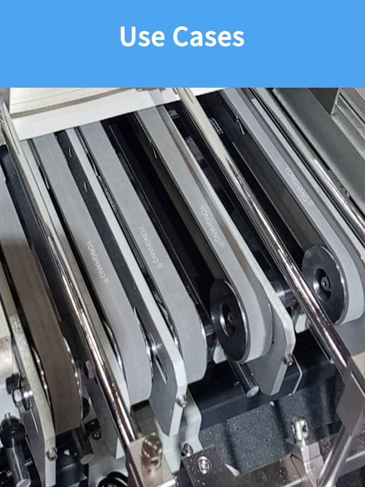 Wear resistant Grey Rubber Folder Gluer Belts details