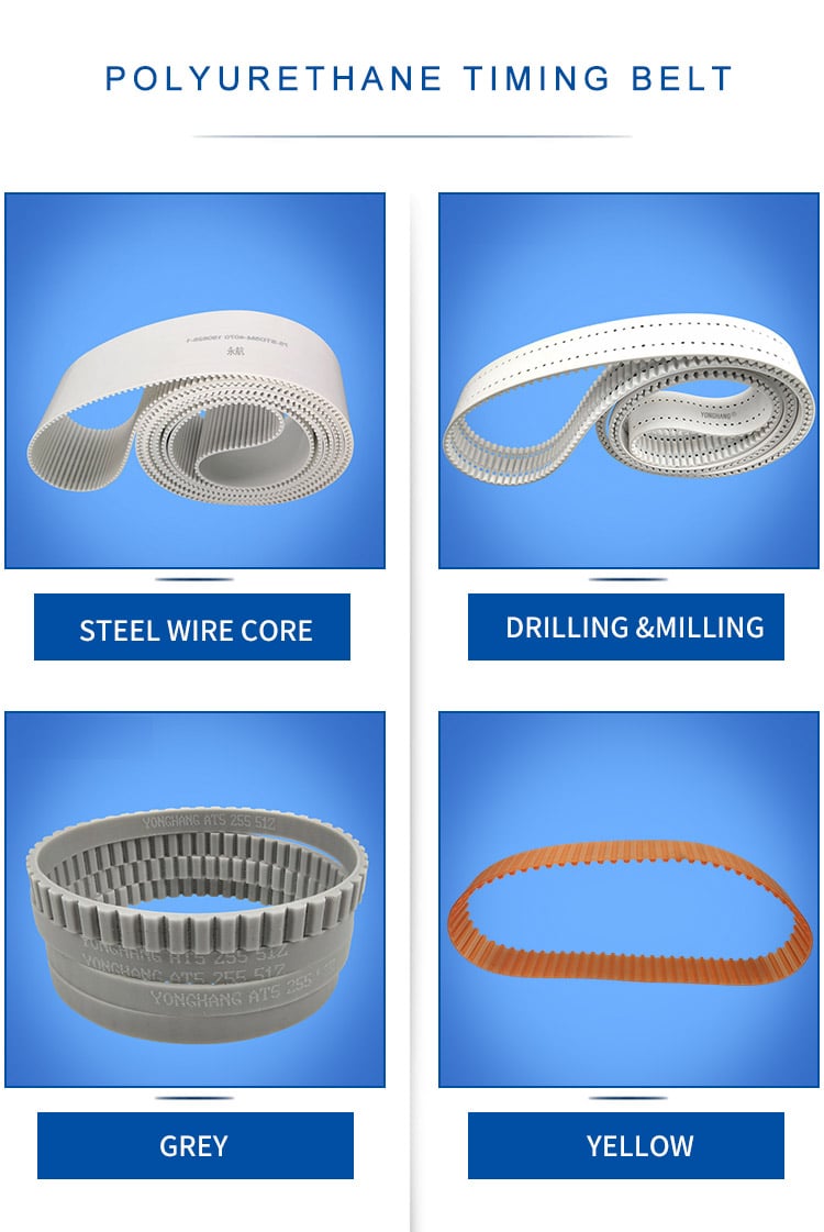 Open endless Rubber Timing Belts supplier