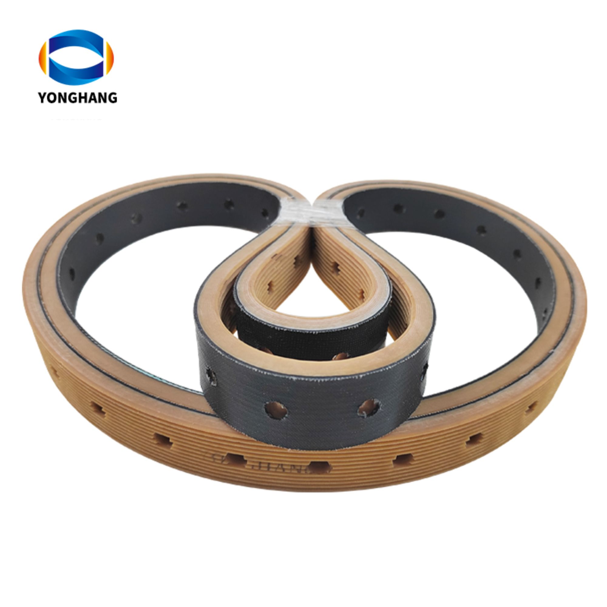 High Wear Resistance Brown Seamless Endless Paste box belts