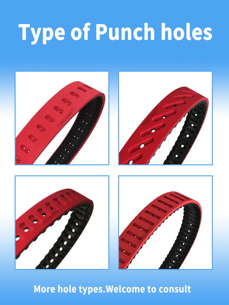 Vacuum timing belts