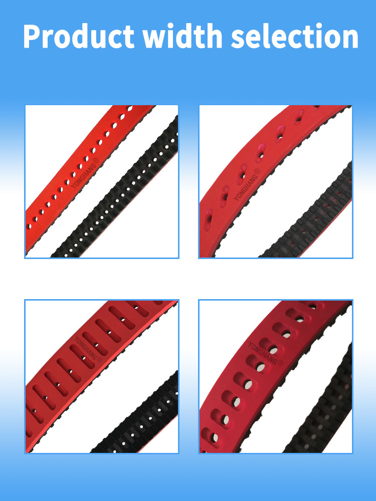Vacuum timing belts