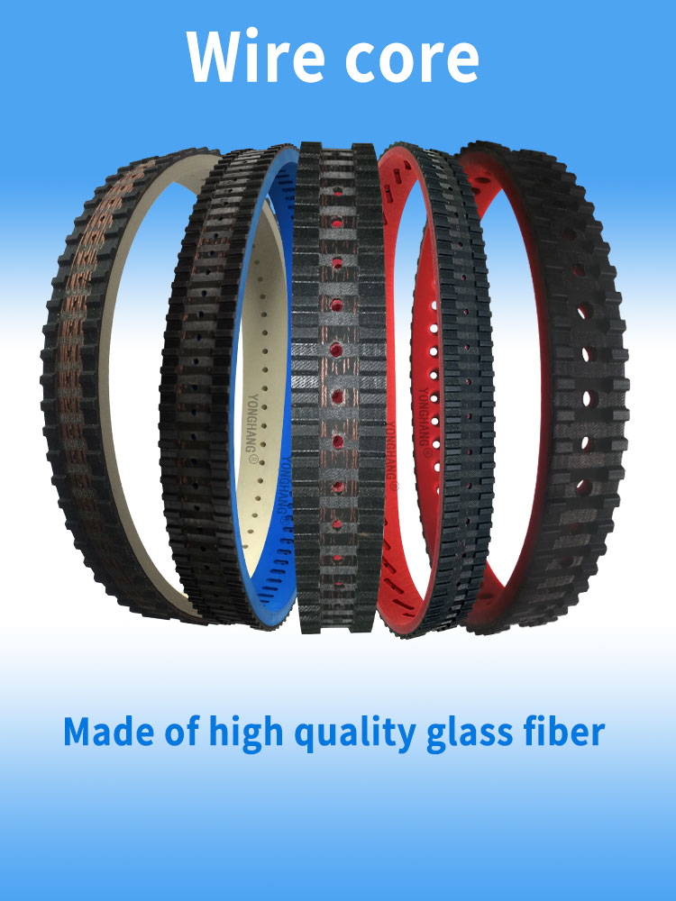 Vacuum timing belts