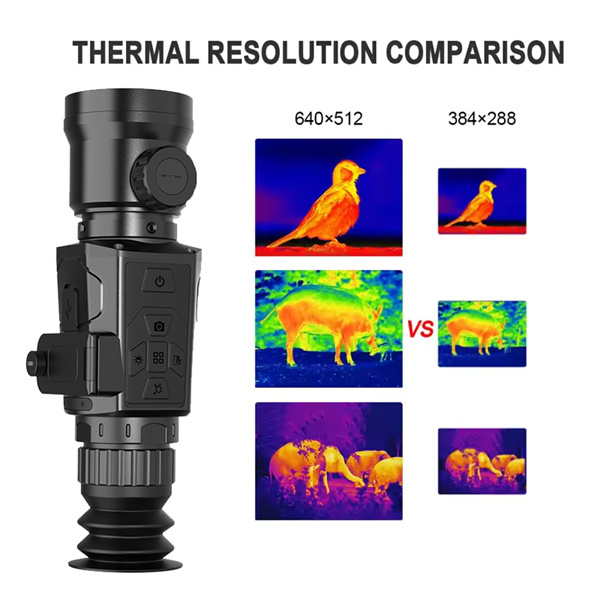 Les scopes thermiques les mieux notés avec télémètres