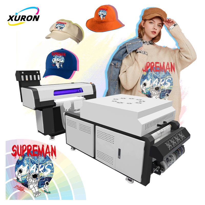 XURON A2/A3/60cm/1.3M DTF Printer with Low-Power operation(2KW power only)