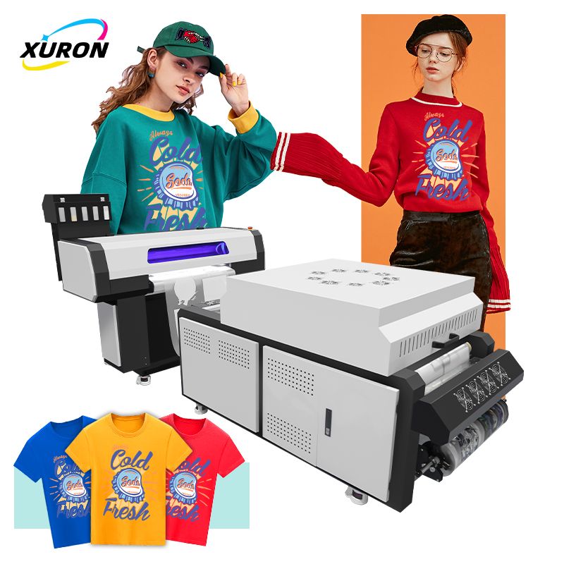 XURON A2/A3/60cm/1.3M DTF Printer with Low-Power operation(2KW power only)