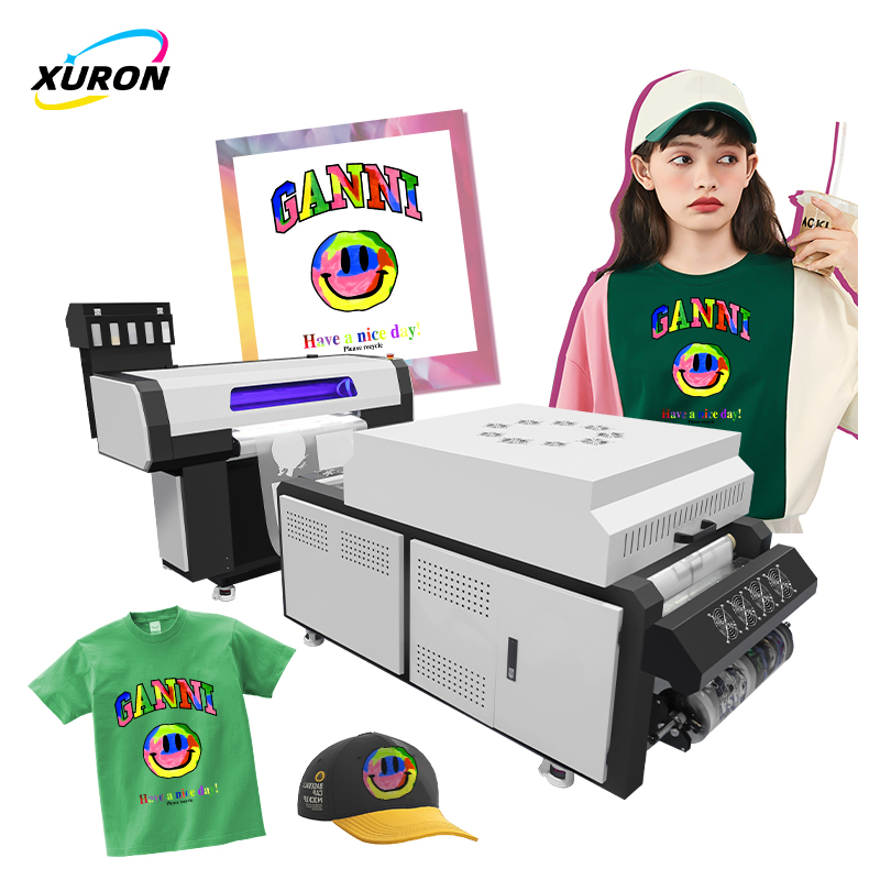 XURON A2/A3/60cm/1.3M DTF Printer with Low-Power operation(2KW power only)