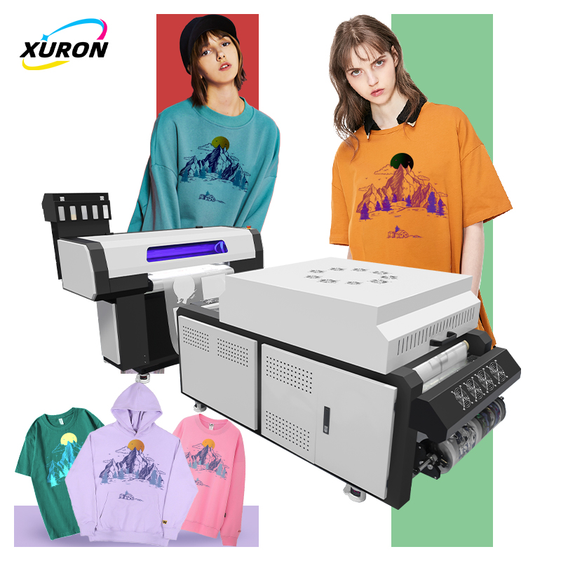 XURON A2/A3/60cm/1.3M DTF Printer with Low-Power operation(2KW power only)