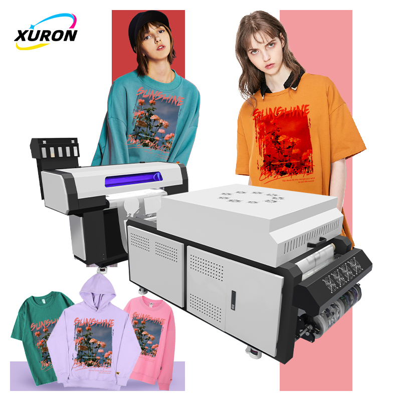 XURON A2/A3/60cm/1.3M DTF Printer with Low-Power operation(2KW power only)