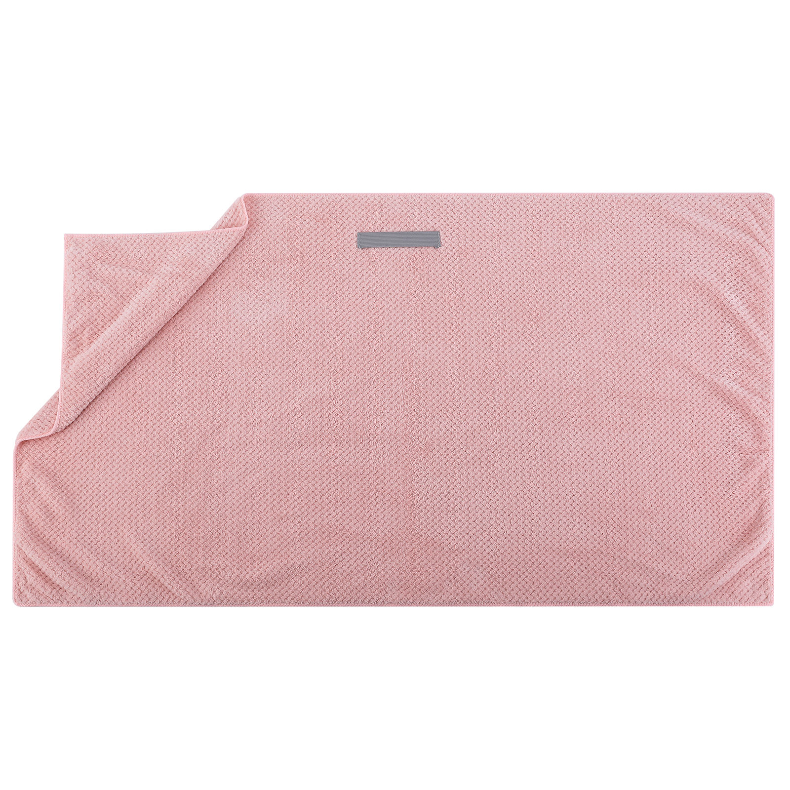 Custom Logo Microfiber Waffle Hair Turban Wrap Towels details