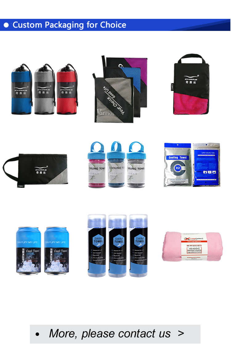 Eco Friendly Instant Cooling Quick Dry Towel details