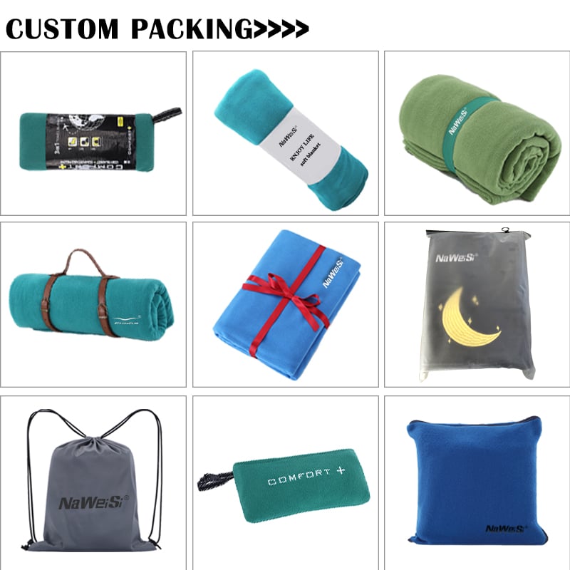 Detail-03 Custom Size Private Logo Digital Printing Sublimation Blankets factory