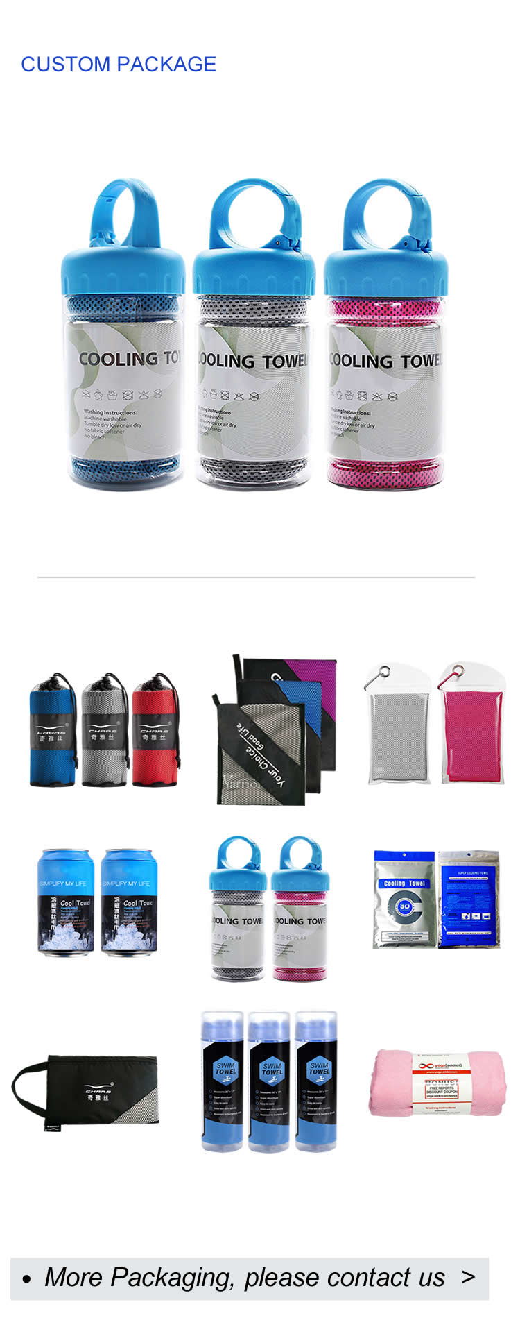 Eco Friendly Instant Cooling Quick Dry Towel manufacture