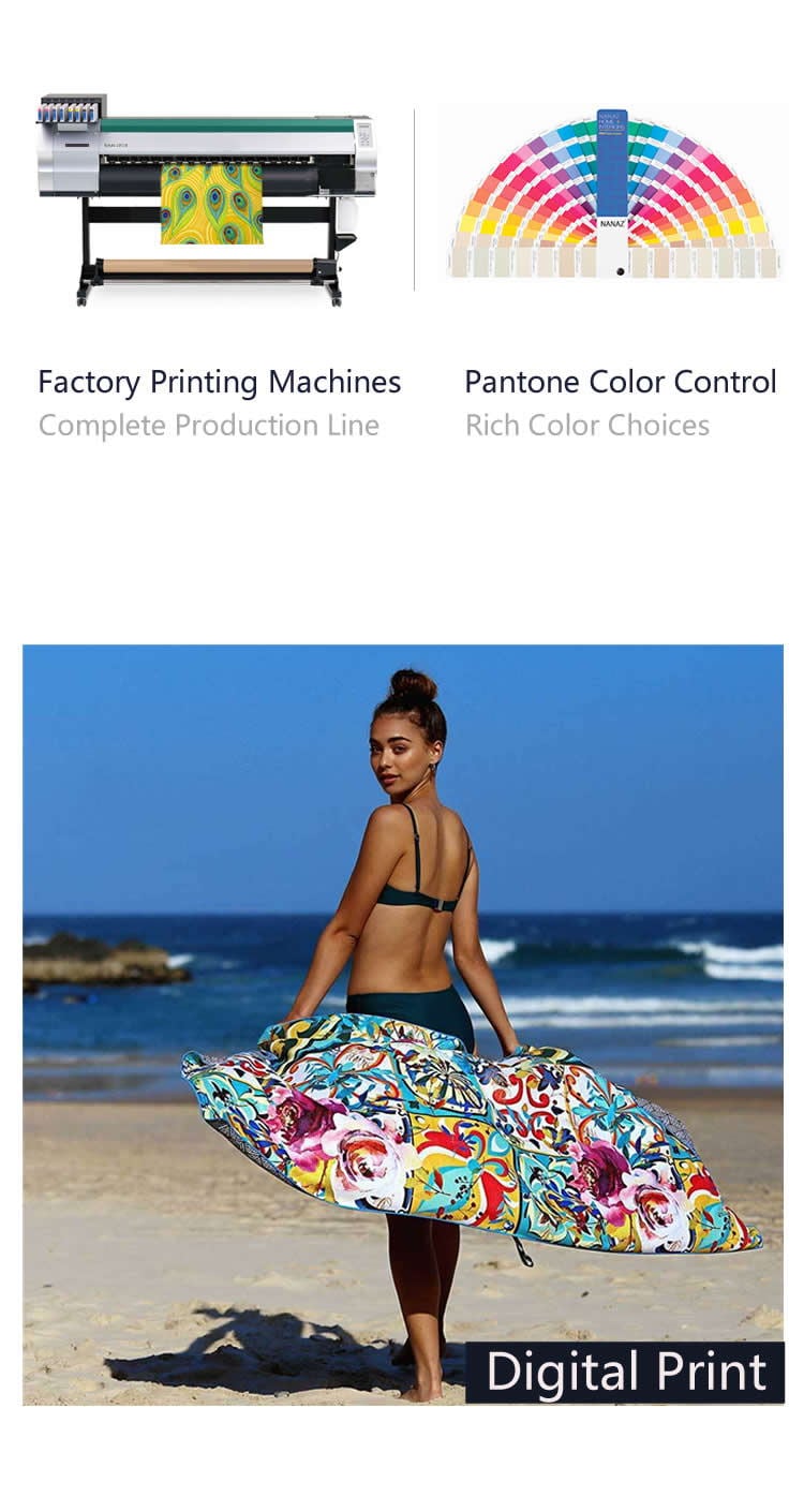 Detail-10_看图王 Stripe Microfibre Beach Towel With Mesh Bag supplier