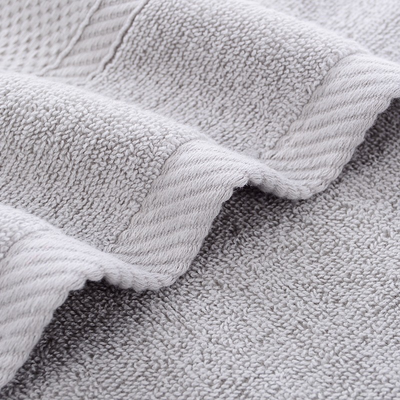 Detail-03 OEM Cotton Towel Thick Face Shower Towels for Adults supplier