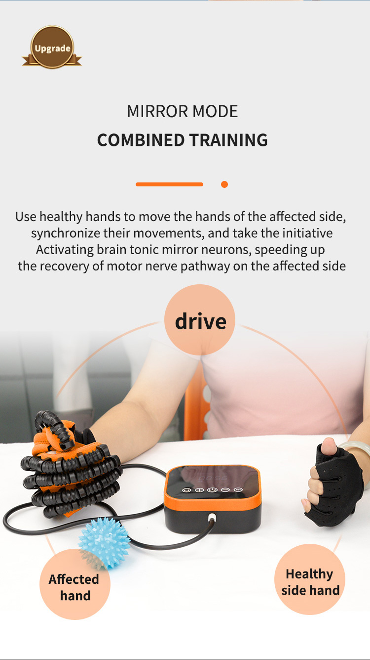 TJ-OM007-3详情橙 (8) Advanced TJ-OM007-3 Robotic Gloves For Enhanced Rehabilitation Support Intelligent Assistance For Improved Mobility details