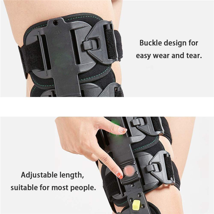 TJ-KM011详情 (1) TJ-KM011 Enhanced Medical-Grade Adjustable Knee Joint Support And Rehabilitation Fixation Brace For Secure Recovery manufacture