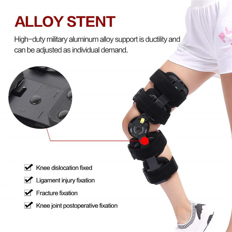 TJ-KM011详情 (5) TJ-KM011 Enhanced Medical-Grade Adjustable Knee Joint Support And Rehabilitation Fixation Brace For Secure Recovery details
