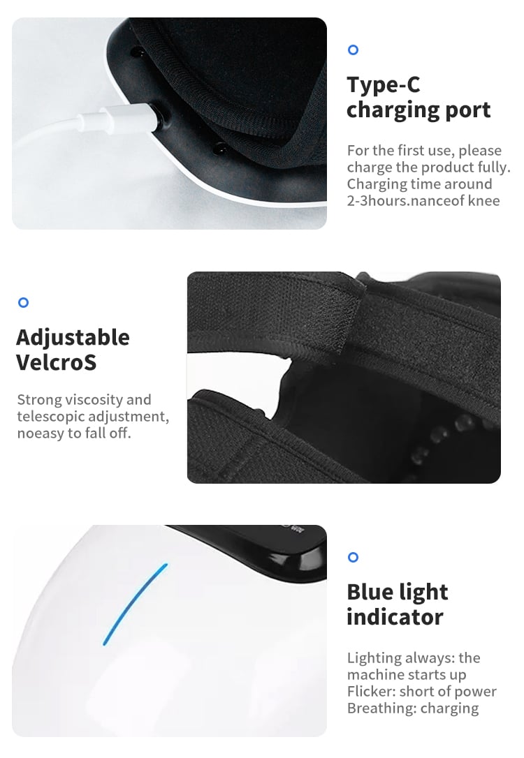 详情_008 TJ-KE001 Advanced Heated Knee Massager Vibrating Heat Therapy For Joint Pain Relief And Physiotherapy details