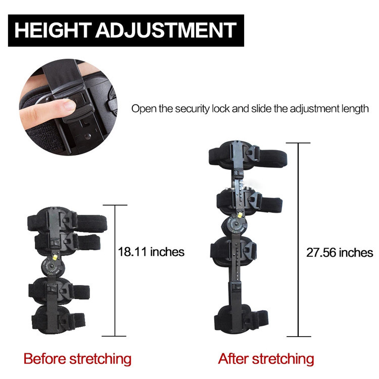 TJ-KM011详情 (2) TJ-KM011 Enhanced Medical-Grade Adjustable Knee Joint Support And Rehabilitation Fixation Brace For Secure Recovery supplier