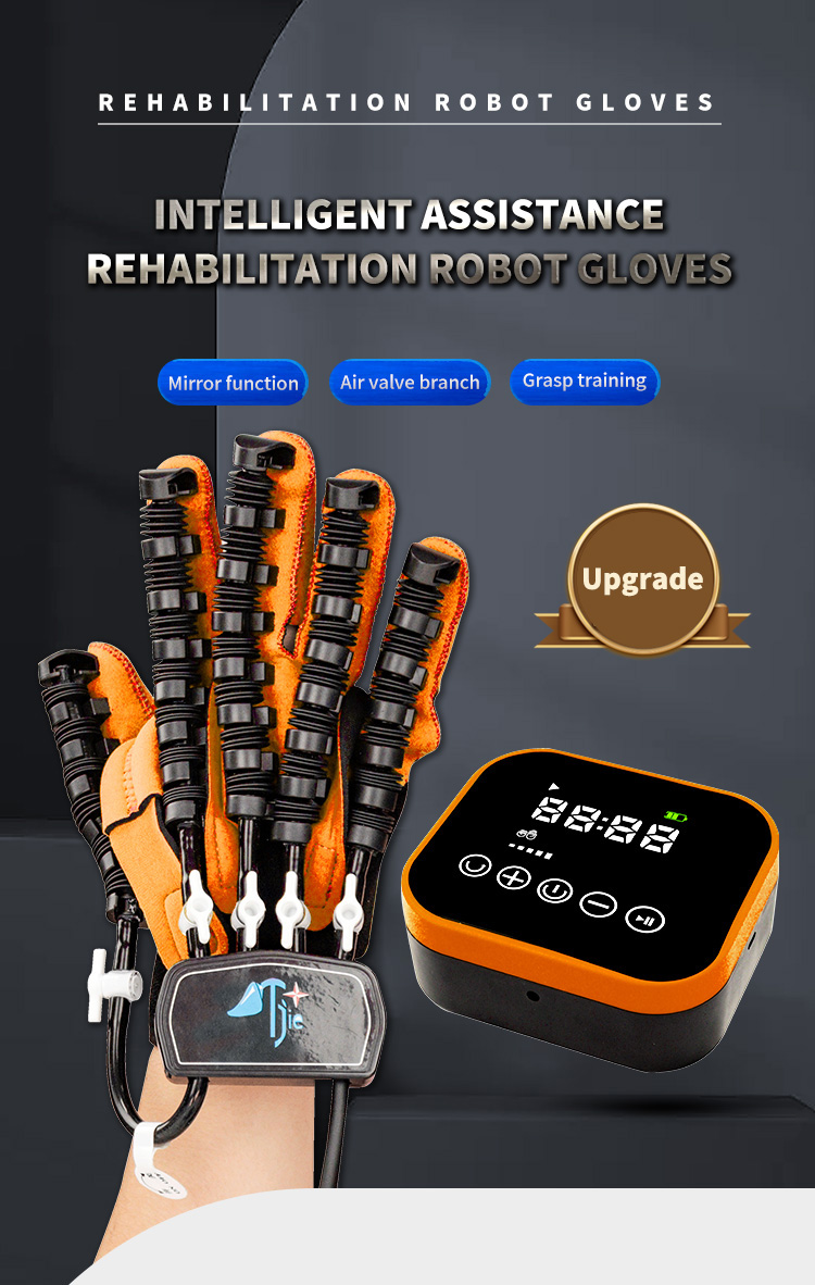 TJ-OM007-3详情橙 (1) Advanced TJ-OM007-3 Robotic Gloves For Enhanced Rehabilitation Support Intelligent Assistance For Improved Mobility supplier