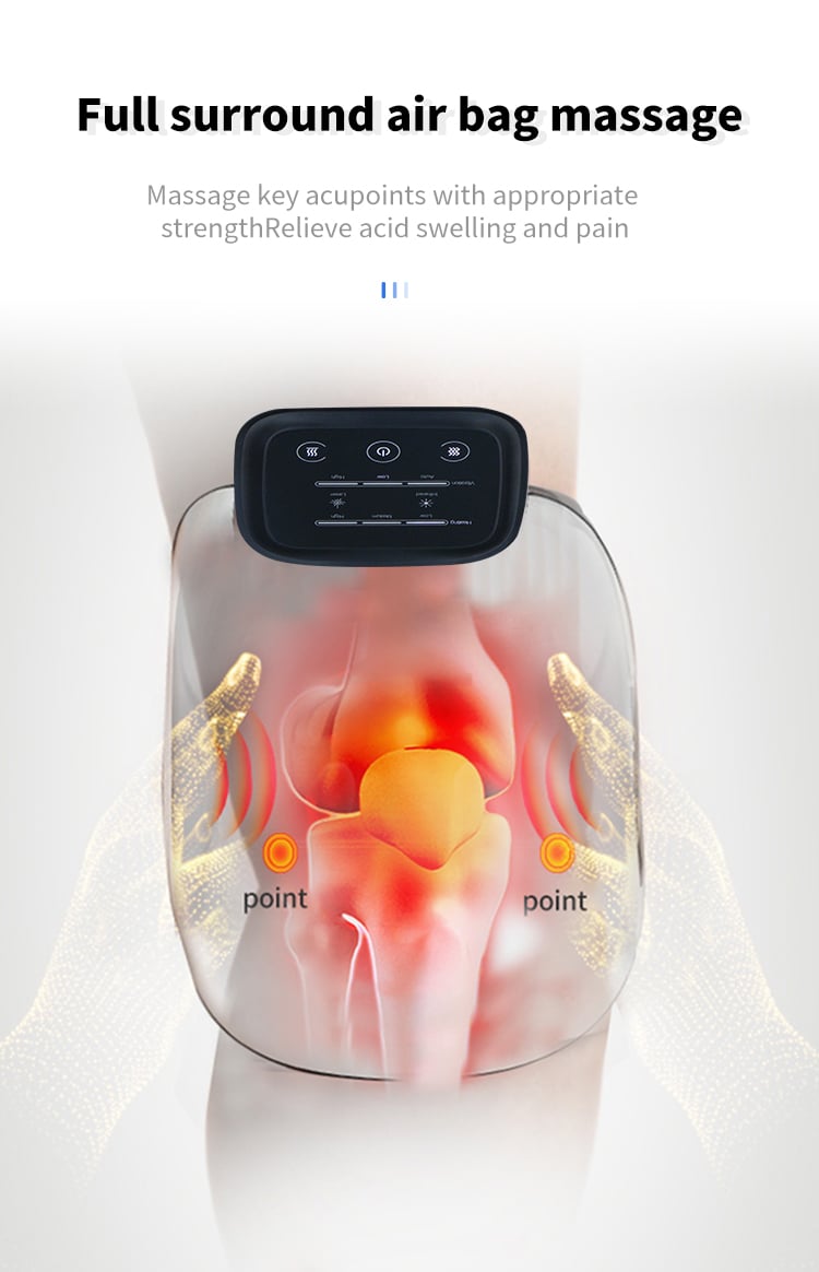 详情_005 TJ-KE001 Advanced Heated Knee Massager Vibrating Heat Therapy For Joint Pain Relief And Physiotherapy supplier