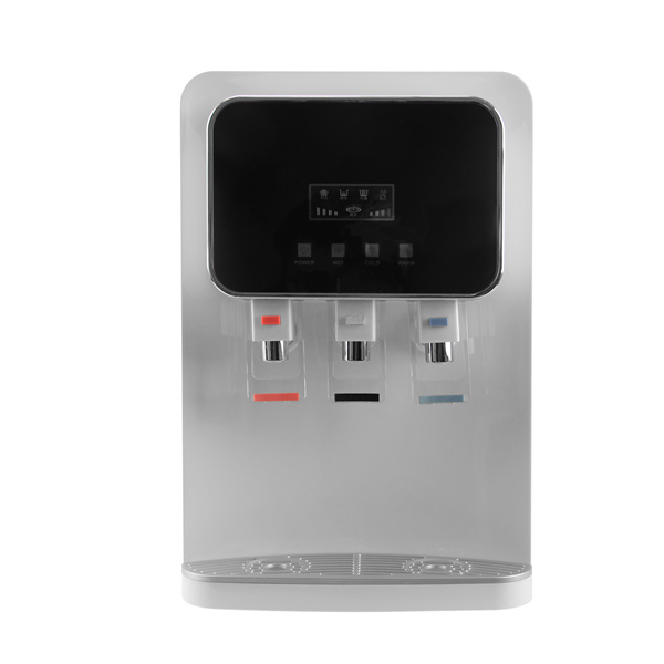 Save energy and skip the stovetop with a countertop hot water dispenser