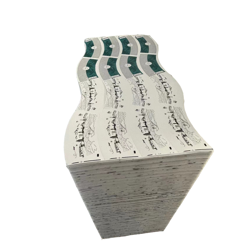 Soy Ink flexography Printing pe coated Cup stock Paper Cup Fan factory