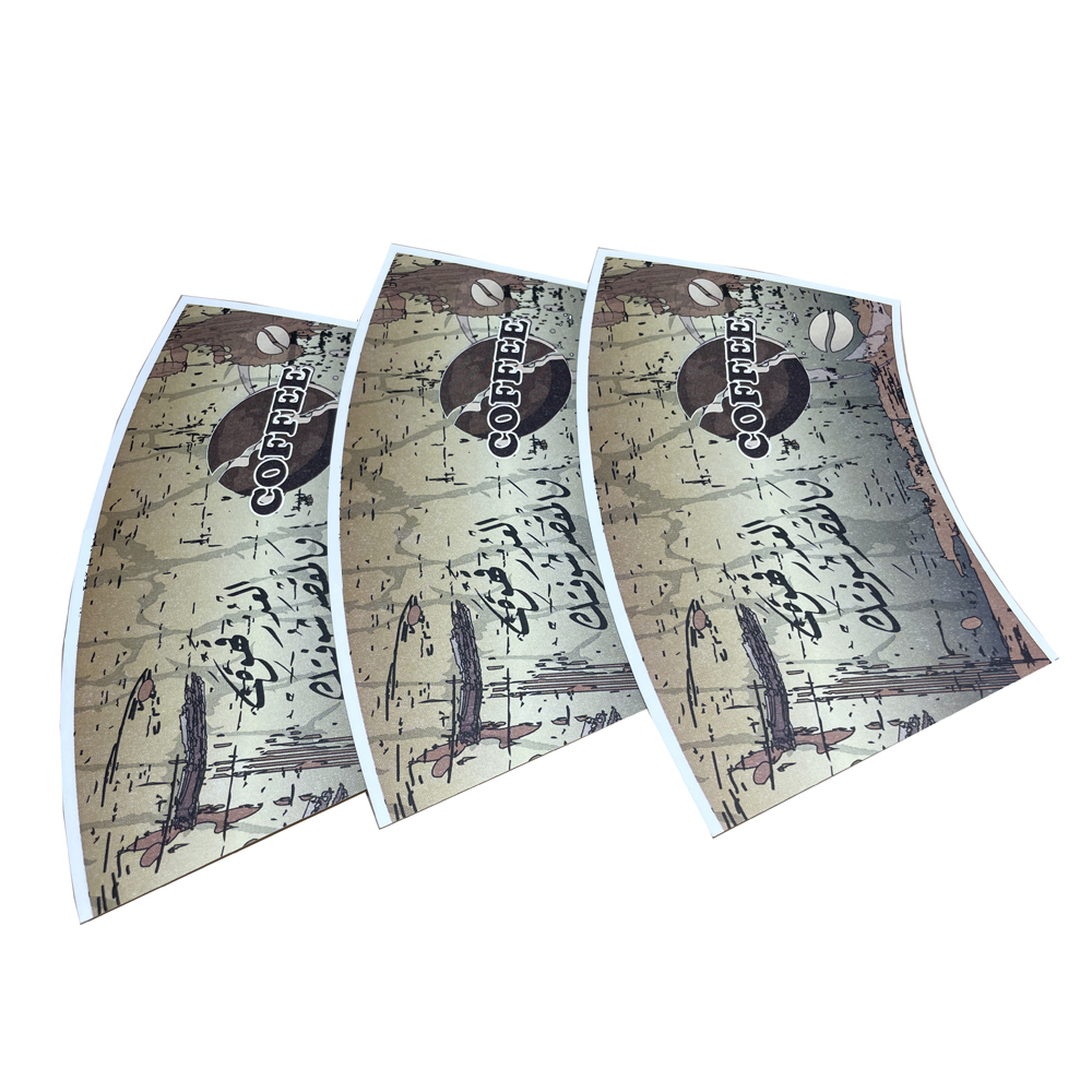 Biodegradable flexo printed&die cutting food grade 160~350gsm single PE coated paper cup fan factory