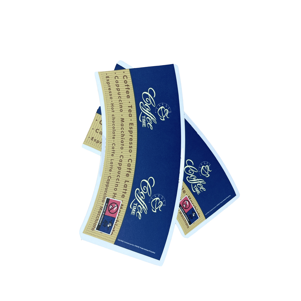 factory price cup paper snack coffee cups with logo raw materials double wall paper fan cups factory