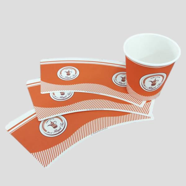 Customizable hot beverage cups for branding and marketing