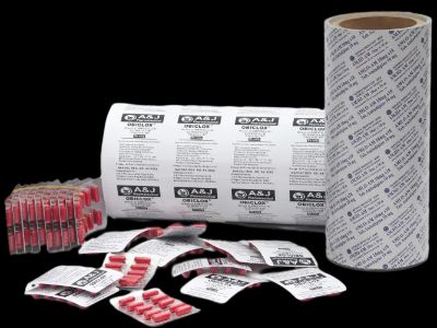 Wasserdichte und lichtdichte Alu-Alu-Folie für die Verpackung von Medikamenten