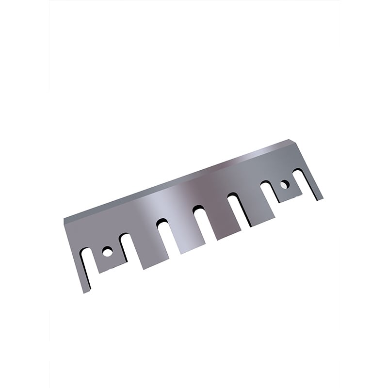 Easy to install and maintain plastic shredder machine blades