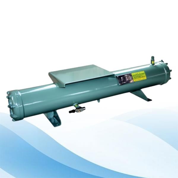 Brine heat exchangers stand on a common base which makes them monolithic.