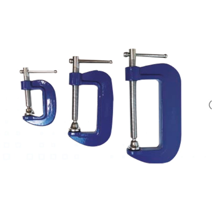 Three piece set Heavy-Duty G-clamp