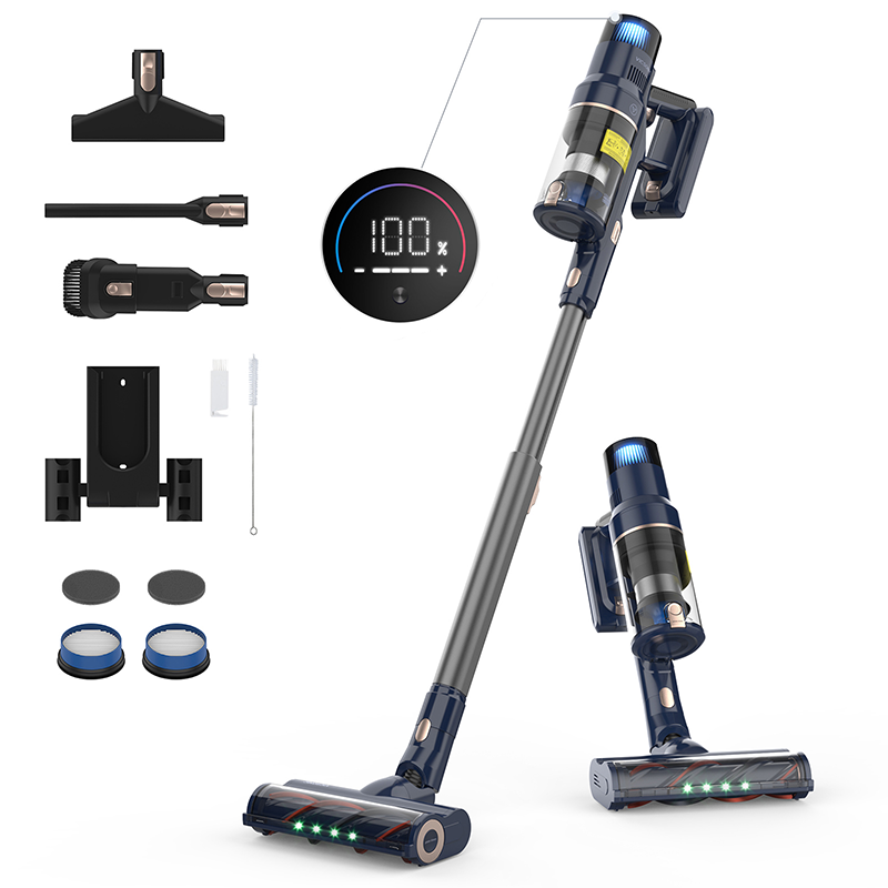 VICSONIC S7 Smart Cordless Vacuum Cleaner BLDC520W LED Floor Auto Cleaning Machine