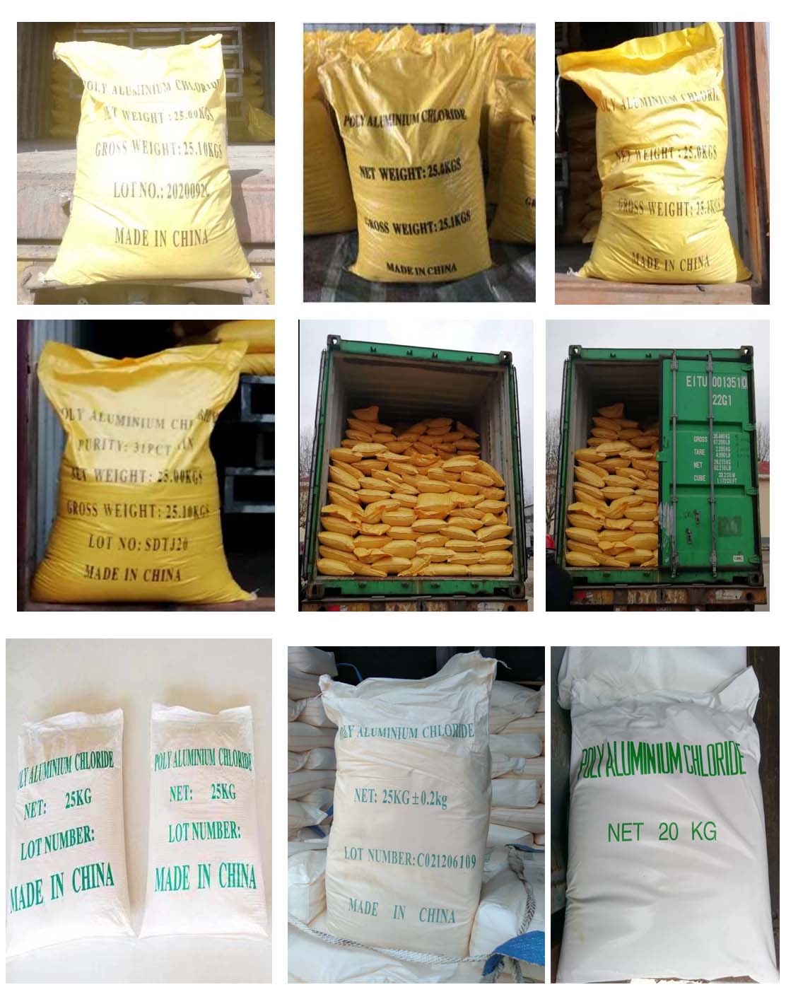 Industry grade water treatment coagulant polyaluminium chloride PAC supplier