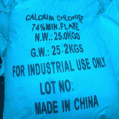Dihydrat 74% 77% Calcium Chloride Pulver Flakes Granuler bollar för snösmältning oljeboring torrluften
