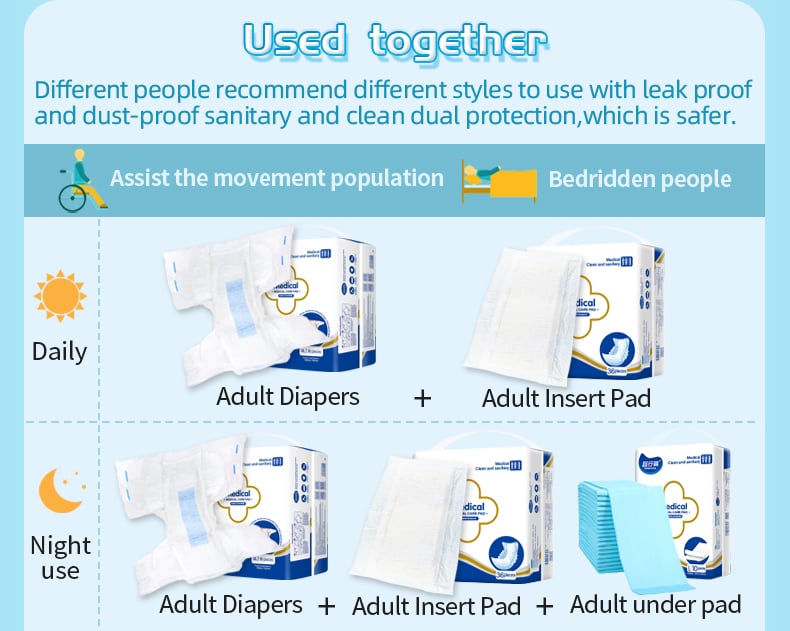 Kimlead extra absorbent adult diaper adult nappy diapers xxl adult diaper custom made details